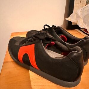 Camper Black and Red Men's Shoes